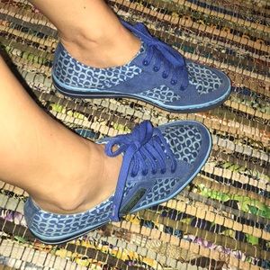 Coach blue sneaker